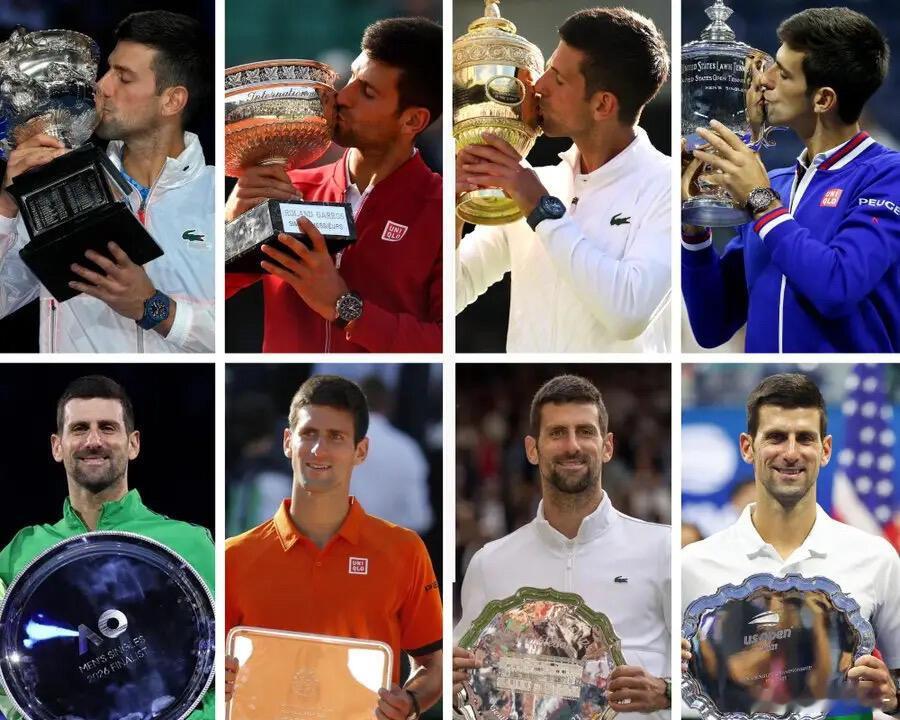 德约科维奇澳网亚军德约科维奇解锁澳网亚军，达成独一份的全满亚成就，冠亚军数双列更