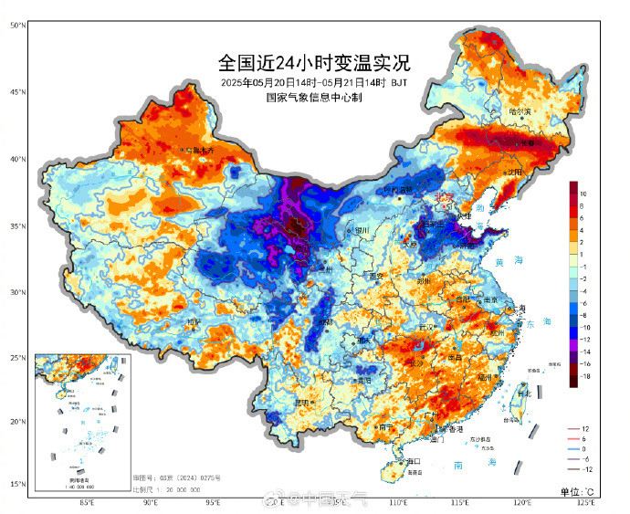 【#安徽高温即将退场#】据消息：一东一西两路冷空气正在赶来！关注降温进程：①今