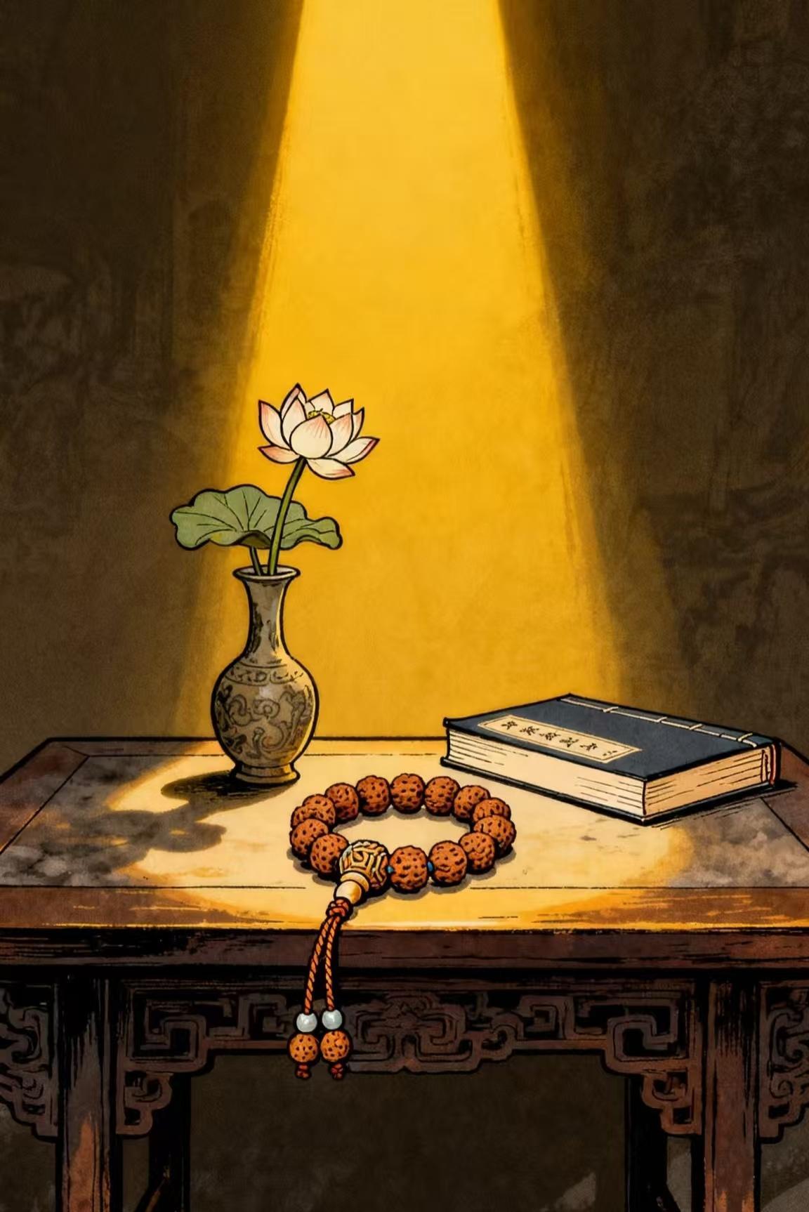 人要有一个好的心态，心态代表一个人的一切，凡事多往积极的方向想，至少心情平和点，