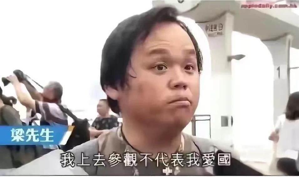 “我上去并不代表我爱国”，这估计是某些港独分子的真实想法！既然你这样说，我们可以