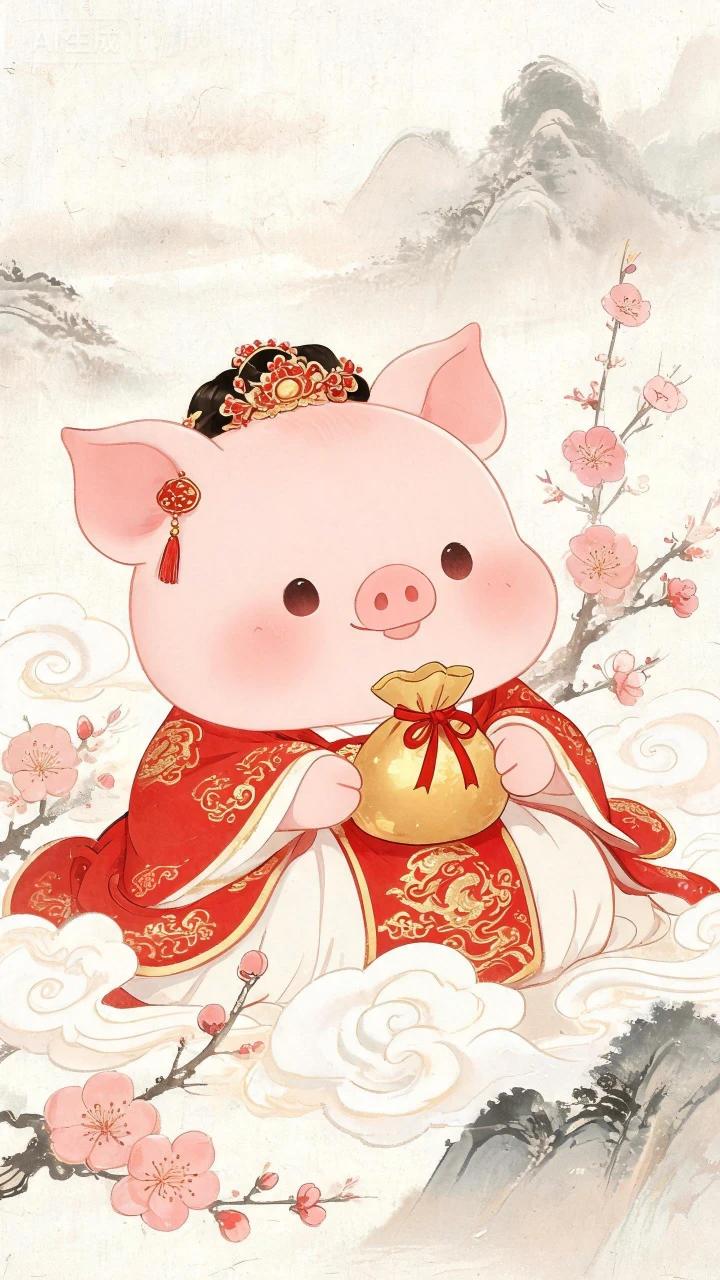 2026丙午马年属猪人运势拨云见日温和善良的属猪人，今年注定福气满满，万事顺遂