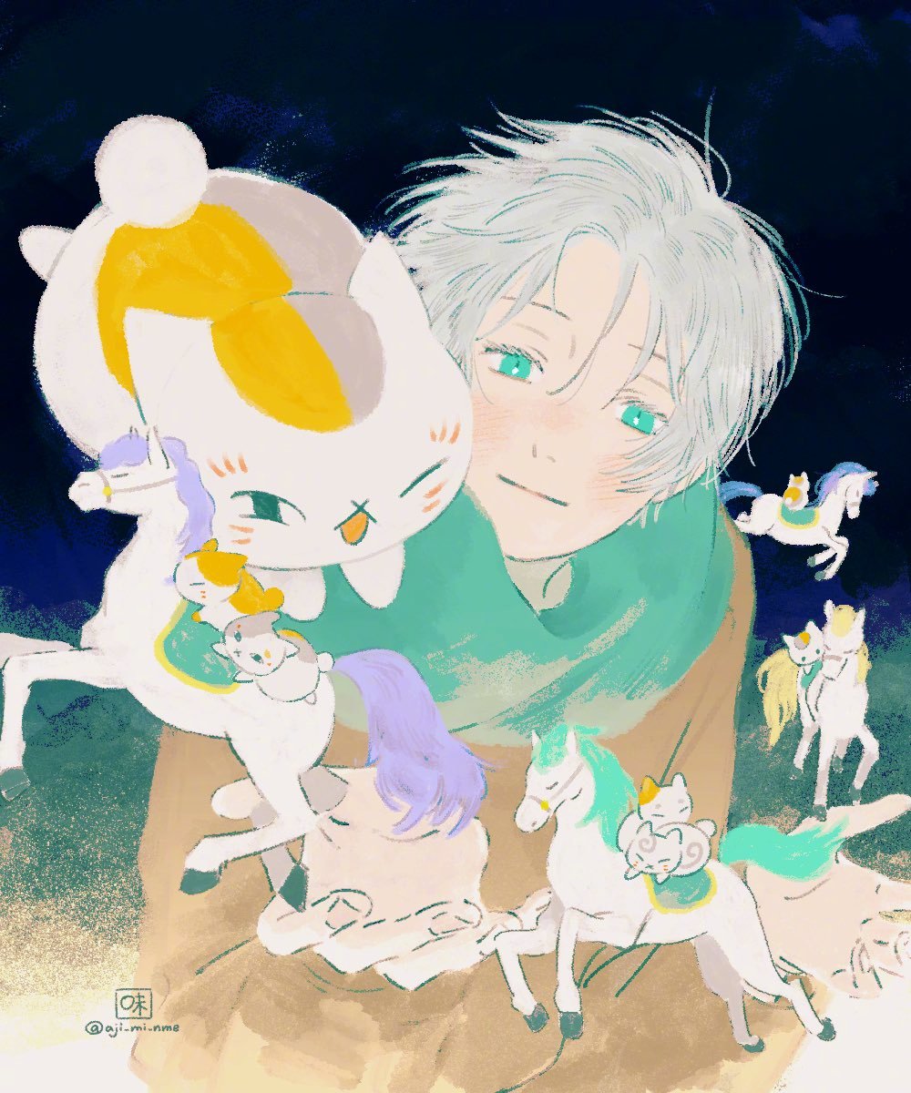 夏目友人帐味老师画的夏目贵志太温暖治愈了