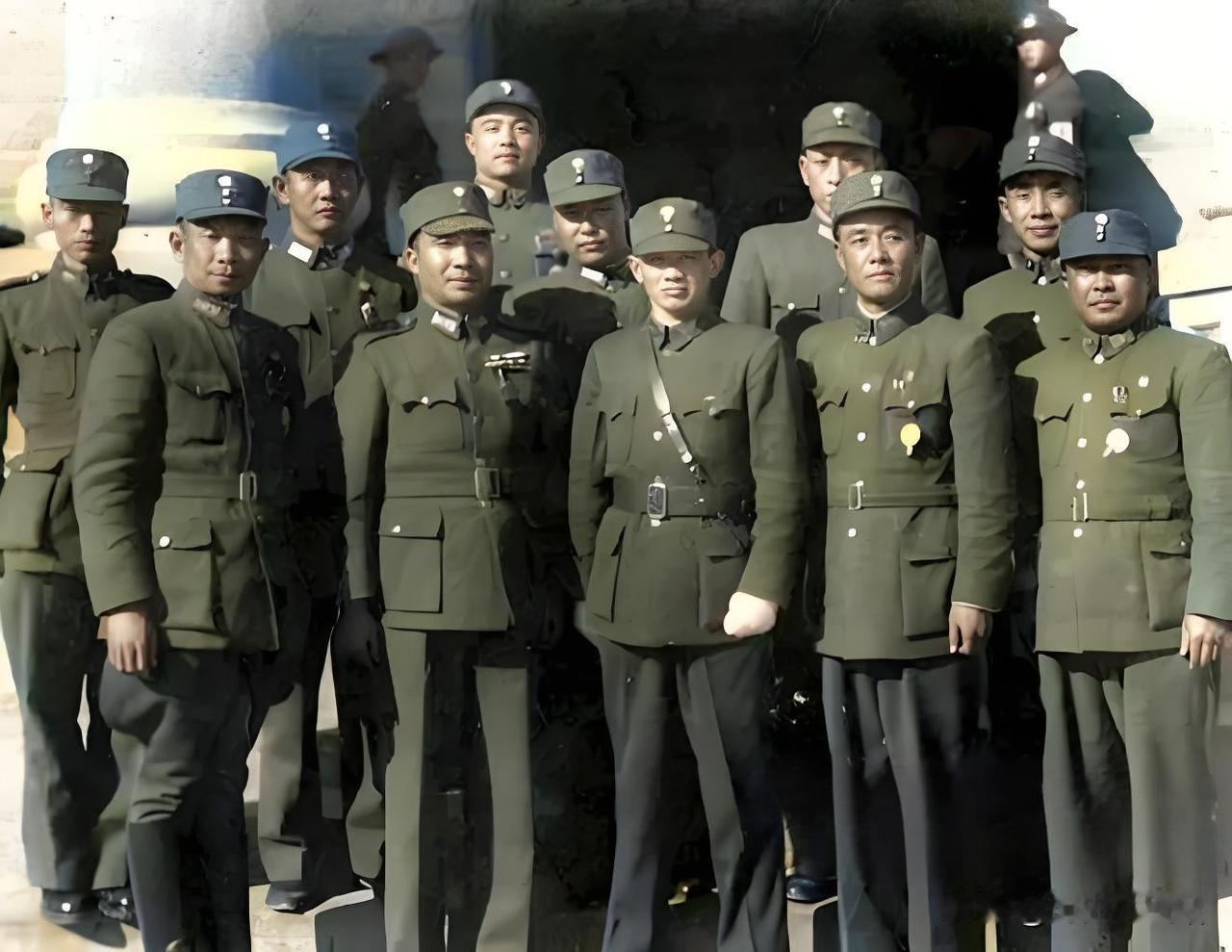 1945年9月，国民革命军第七十四军（整编前）在湖南芷江受降仪式期间拍摄了这张历