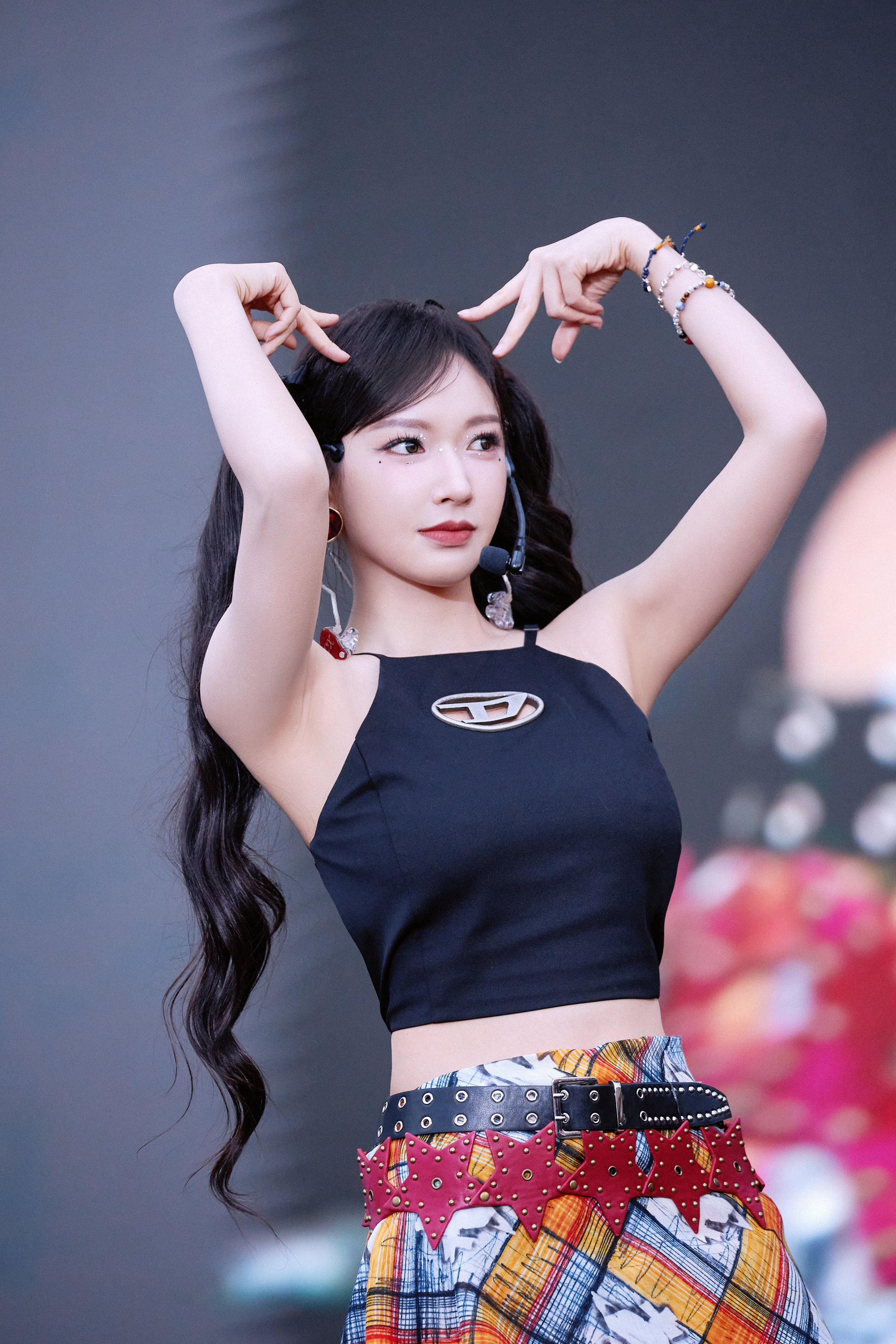 程潇北京音乐节舞台生图，近距离被程潇的美貌震撼🥺​​​