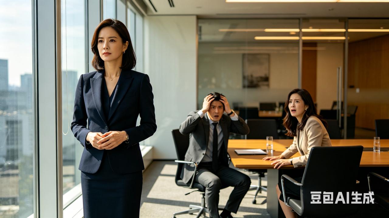丈夫当众将我的经理职位让给情人，董事会开始前发现我缺席，正准备向我服软时，助理惊