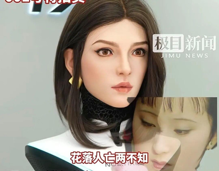 京东率先采用人形机器人直播比价全球首款支持眼神交互的仿生机器人正式亮相。这款被命