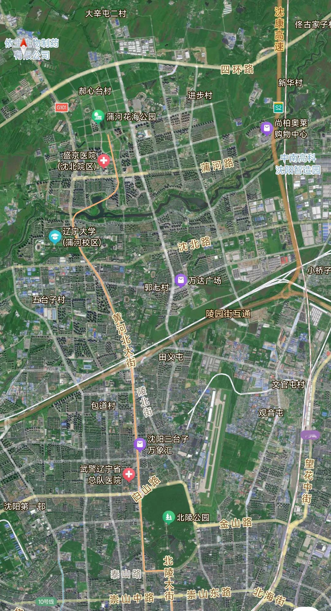 仔细观察沈阳市区北部的地铁布局确实有很多瑕疵。时至今日大家会发现北陵公园以北真正