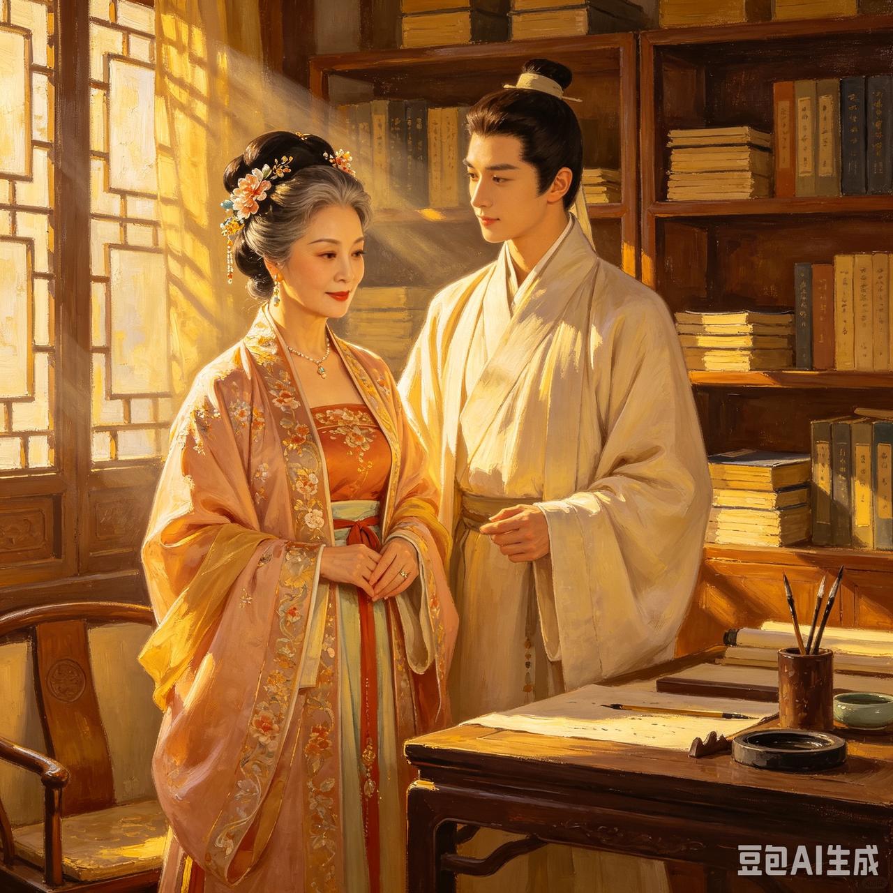 五十岁老妻跟二十岁后生私奔，丈夫来告状，县令却说：成全他们吧，你正好娶个年轻的