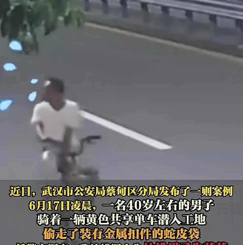 7月5日，湖北武汉警方在洪山区的一处网吧，抓获了一名流窜盗窃分子，40岁的朱某某