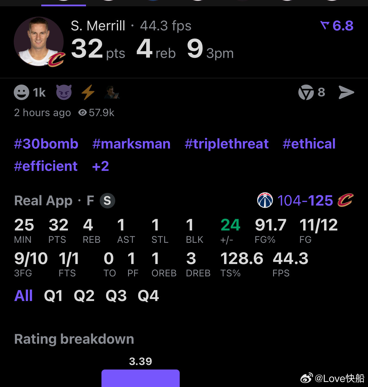 看看另一边，五味杂陈！不过，快船也没这个级别的射手！！