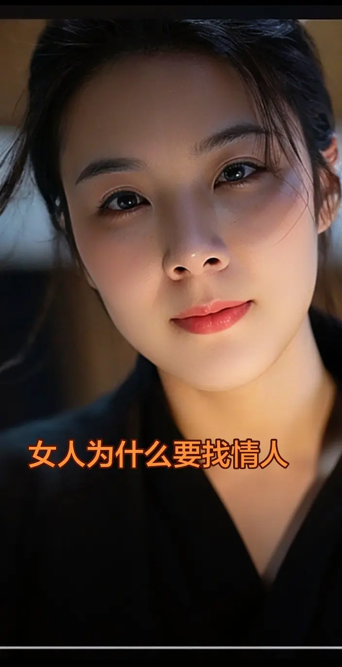 其实，女人想找情人。 不是为了金钱，也不是为了物质，更不是 为了虚荣...