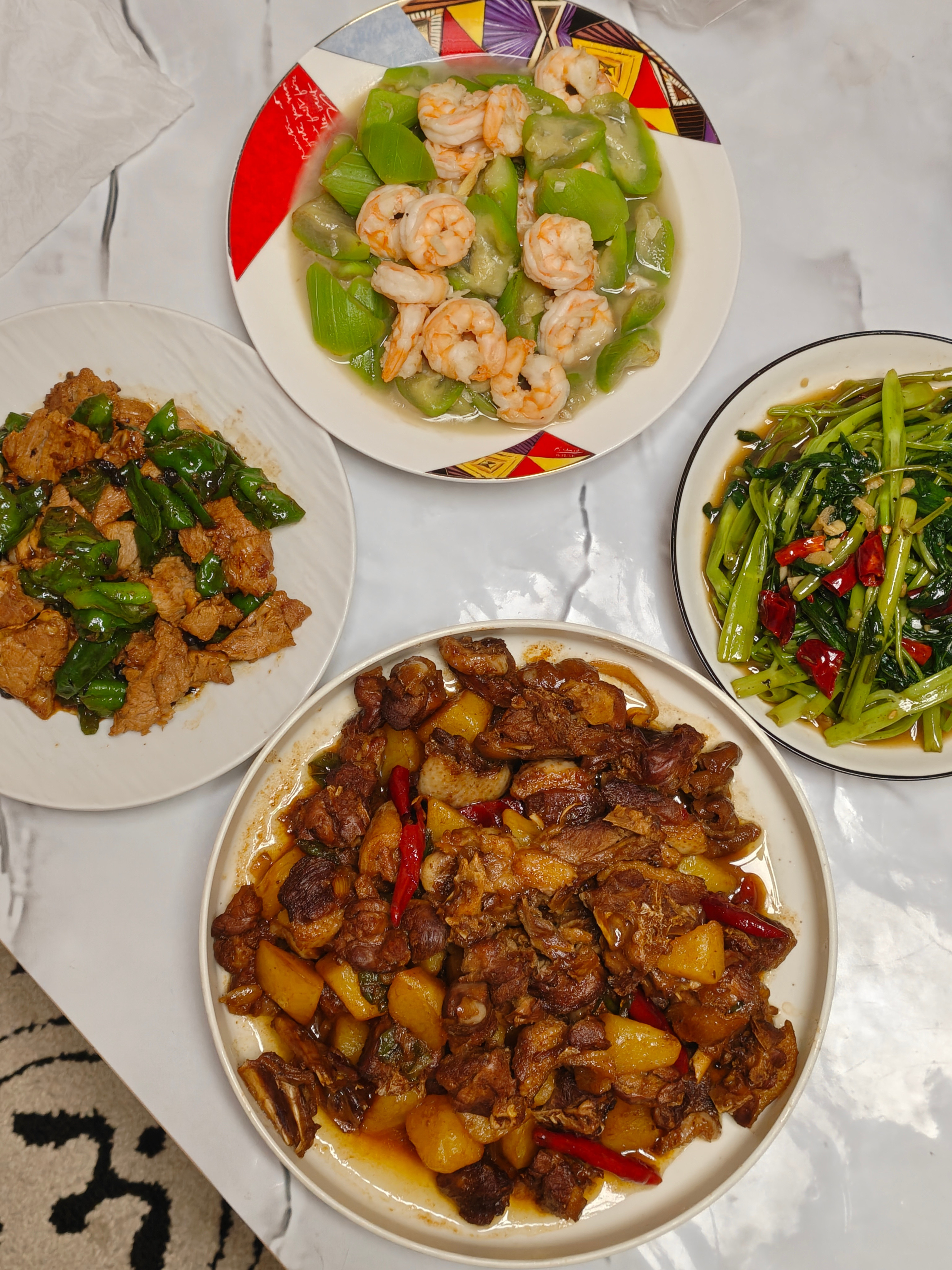 简简单单，又是一餐，大家吃晚饭了么？[doge]​​​