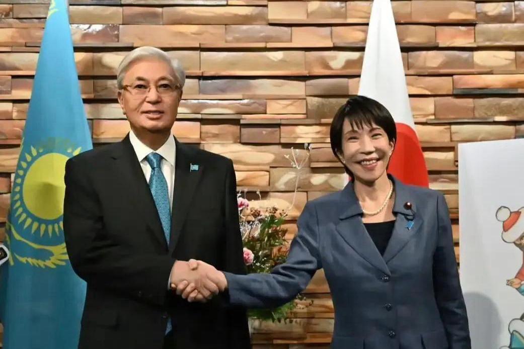 哈萨克斯坦：支持日本入常。12月19日，访日的托卡耶夫在东京联合国大学发表演