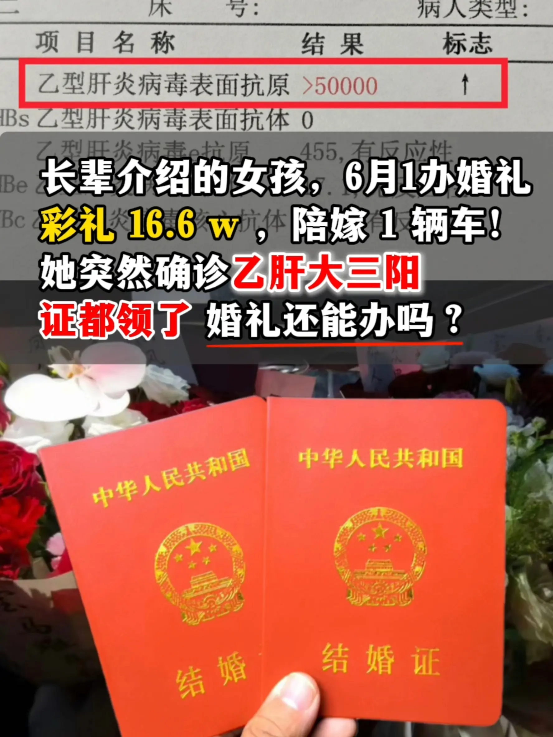 “主任，我和对象是长辈介绍认识的，16.6 万彩礼已经给了，女方陪嫁一...
