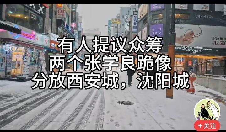 最近，又有人对张学良在西安事变以及丢失东北的事情上，大放厥词（图一)，关于这两