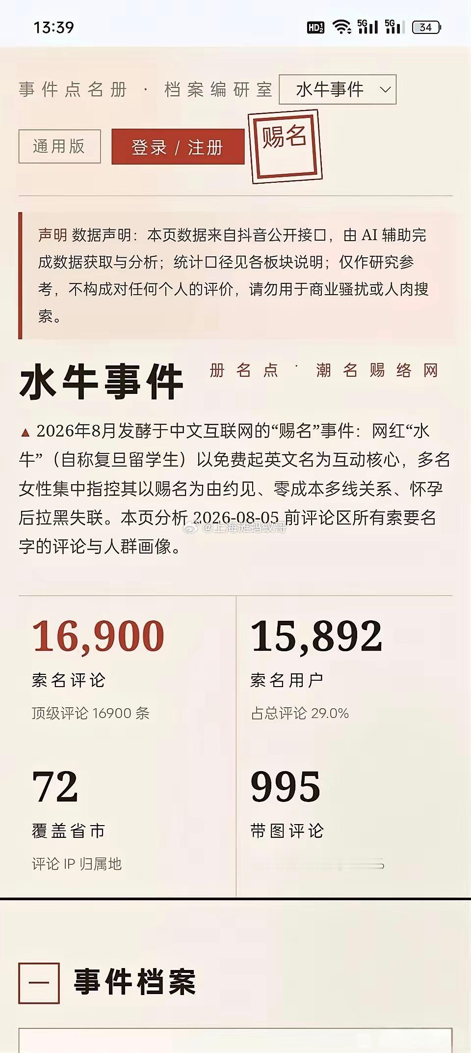 绝了！有网友利用IT技术给王水牛的评论区做了简单的用户画像……1.地域分布-华