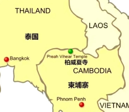 别被骗了！泰柬最近开火，大家真以为是为了那座破庙吗？别开玩笑了，其实那块4.6平