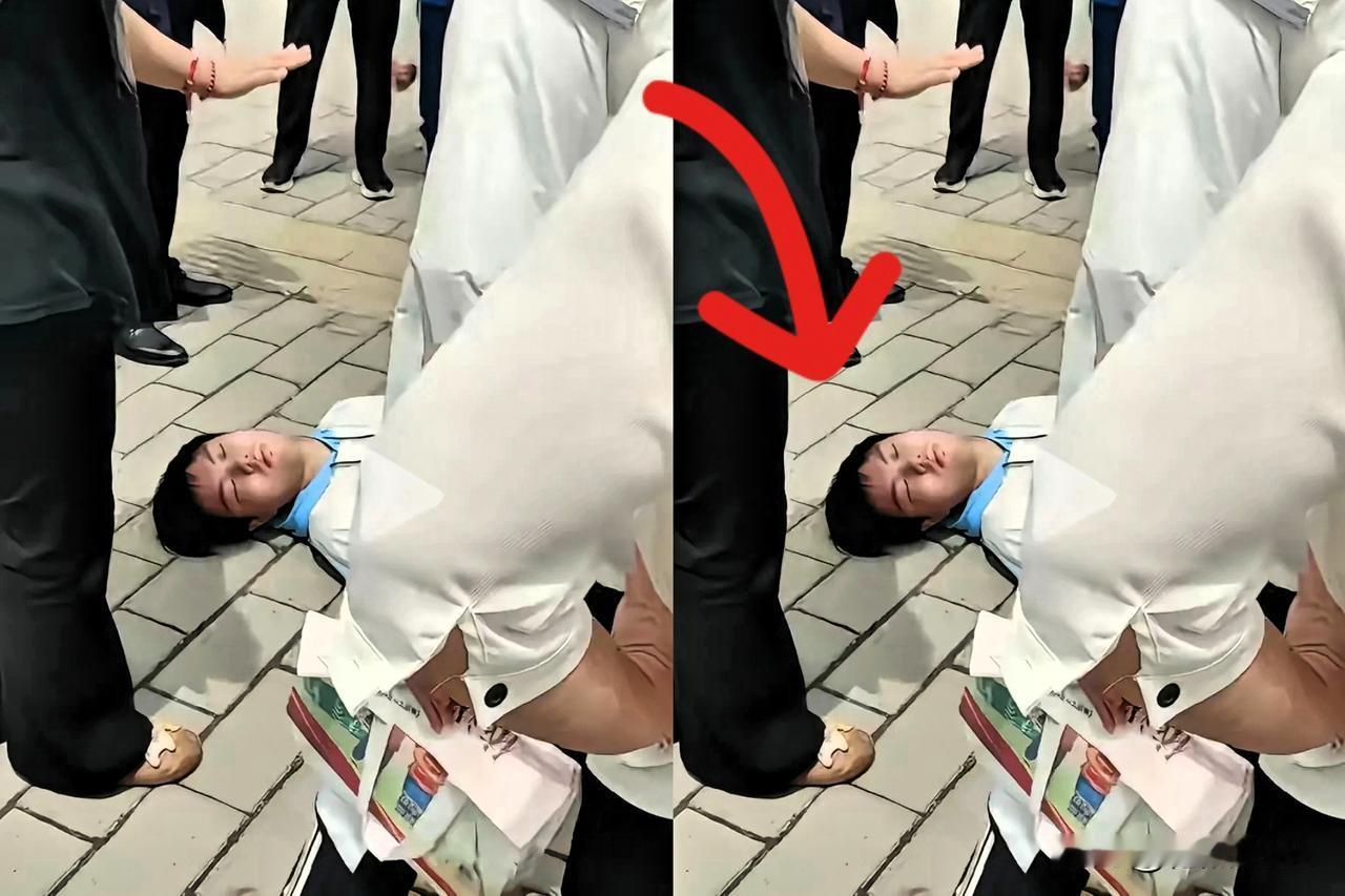 刚走出考场，为翻跟头摔成这样，望孩子平安无事。2026年6月9日下午，一名刚考