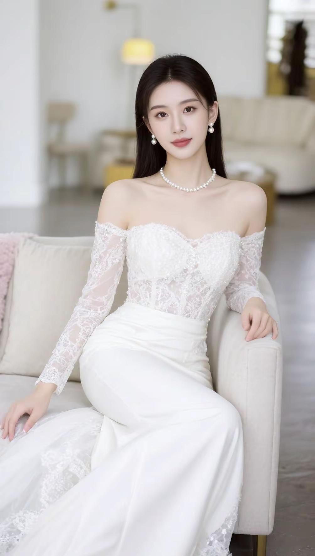 AI暖柔优雅写真ai创作女孩写真