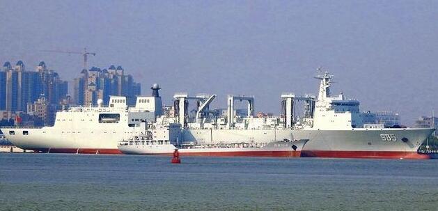 2017年中国海军下饺子, 但服役吨位却在这个国