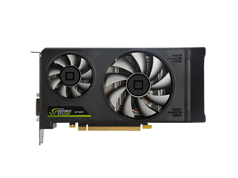 三热管散热 昂达 gtx1060 神盾售1599元