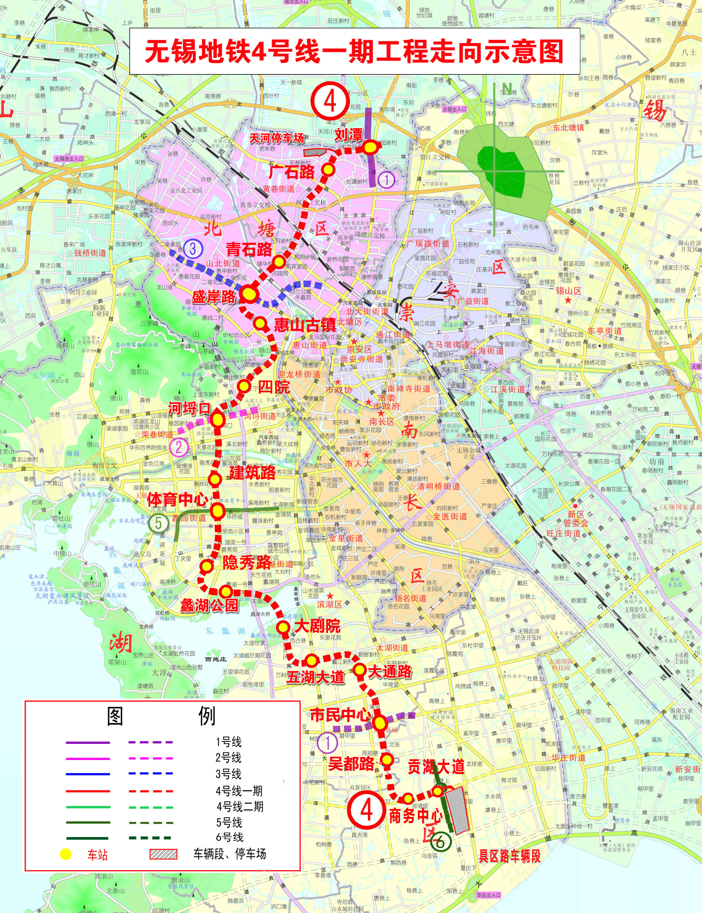 无锡地铁3号线路图,无锡地铁3号线线路图