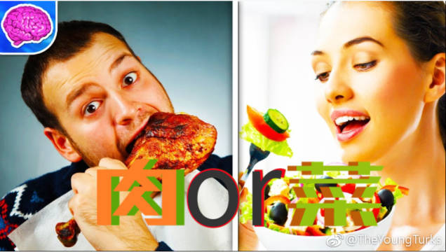 打开 【揭秘: 素食主义者和肉食主义者谁会更长寿?