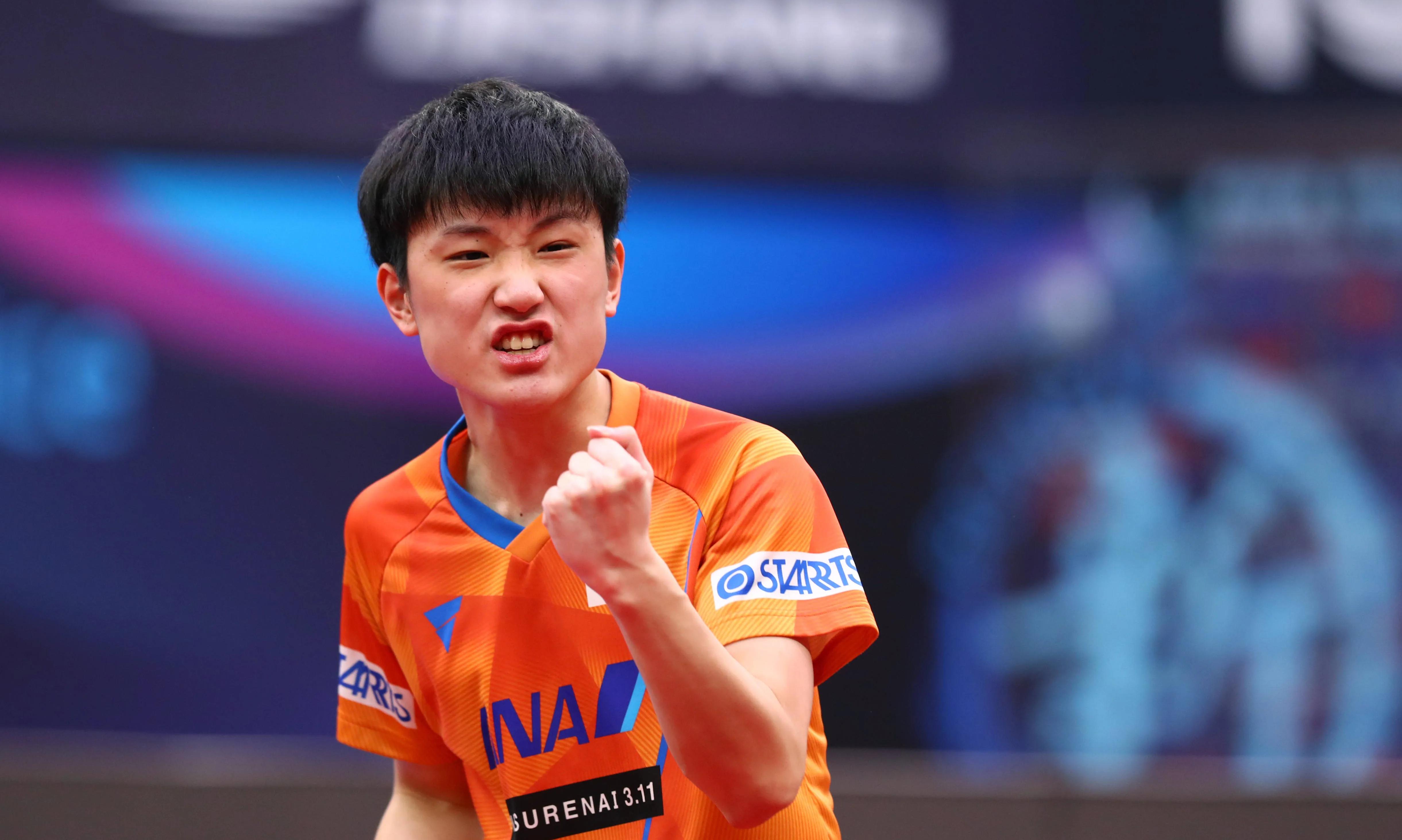 张本智和0比11惨败后，队友教练全部抢先离场这一幕说明了什么