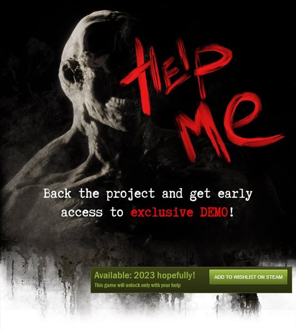 恐怖解谜游戏《HELP ME!》开启众筹 预计2023年发售