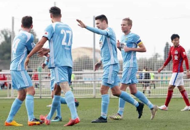 河南建业0-5惨败德丙倒数第2, 3场拉练狂丢9球