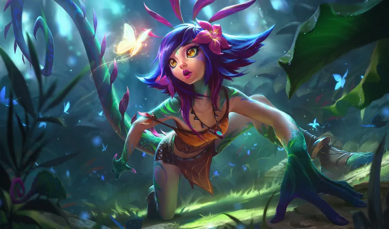 [情报站]LOL外服出现妮蔻可变泉水防御塔的bug：目前官方已禁用妮蔻