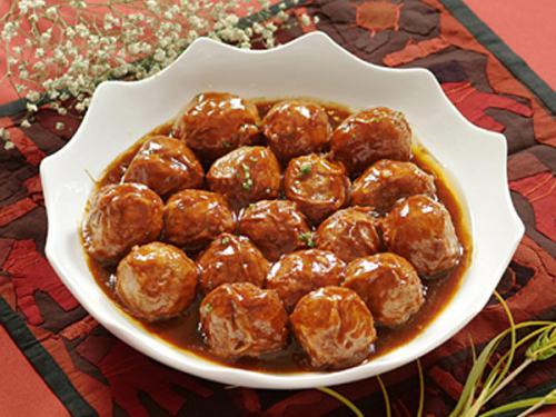 江苏无锡传统地方名菜肉酿生麸