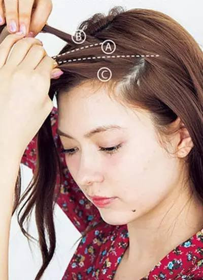 刘海清爽扎法, 最in鱼骨辫!