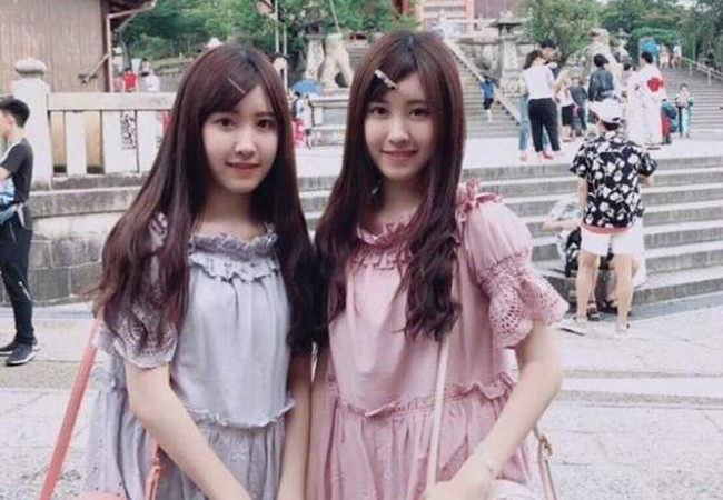 台湾最美双胞胎长大了最美萝莉名不虚传长大后再度风靡网络
