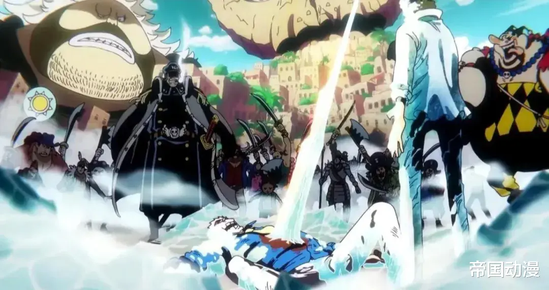 海贼王: 年轻时的卡普曾是四皇眼中的恶魔