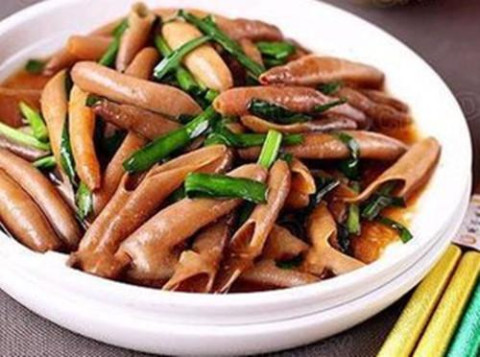 海肠看上去就是肿胀的大蚯蚓.