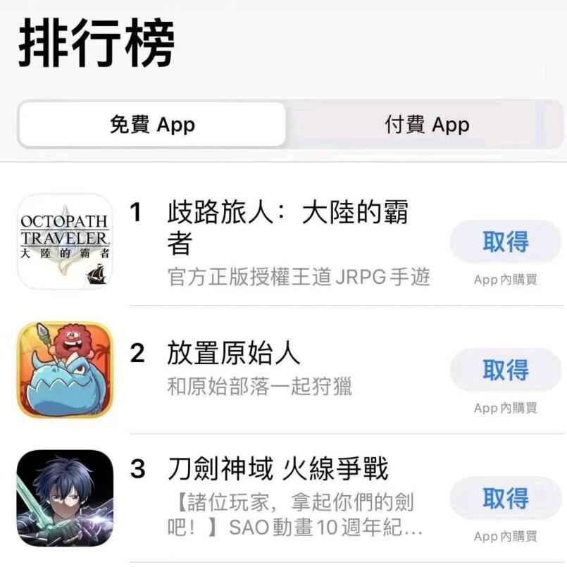 苹果谷歌双榜登顶神作, 歧路旅人: 大陆的霸者台港澳开启冒险