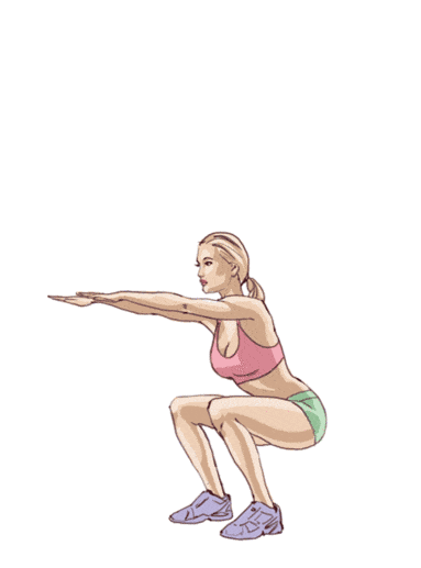 天气阻挡健身脚步 那就在家"深蹲"练起来