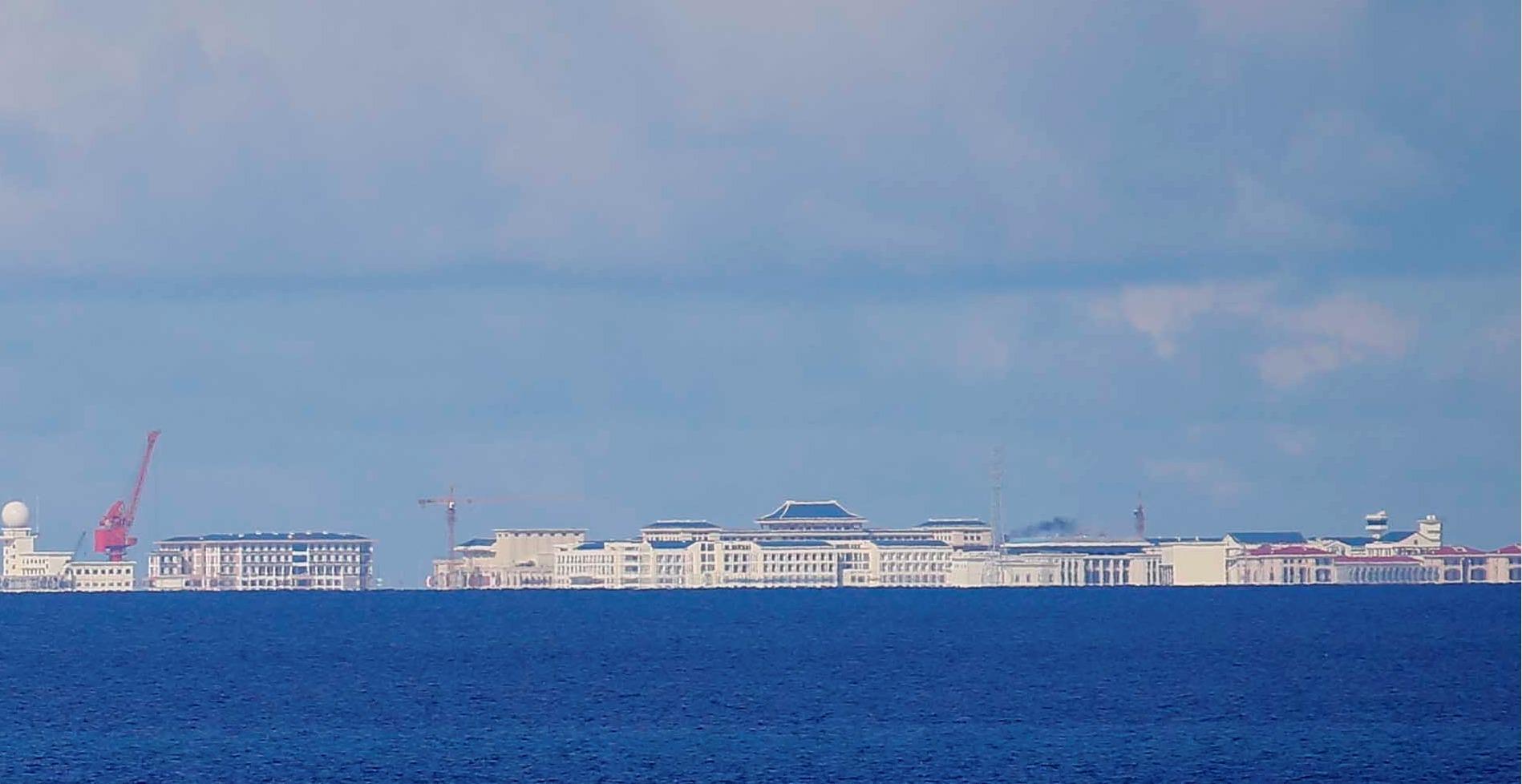 多数人永远也不会看到这样的"震撼",你知道吗,这竟然是我们的南沙岛礁