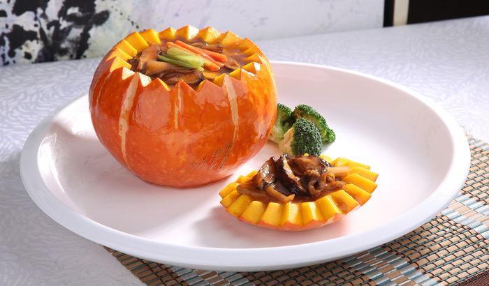 怎么做海鲜南瓜盅啊 ?