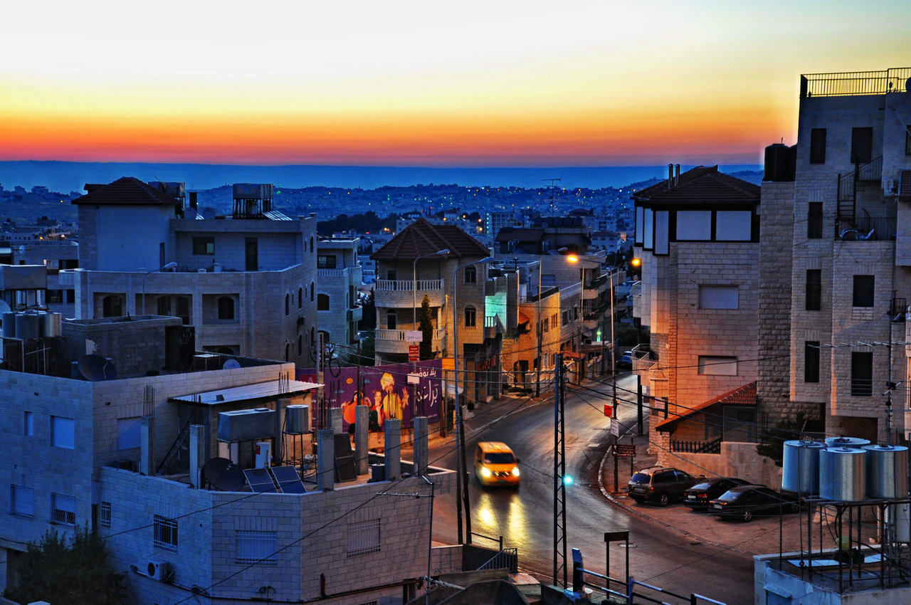 伯利恒的曙光,黎明到日出景观