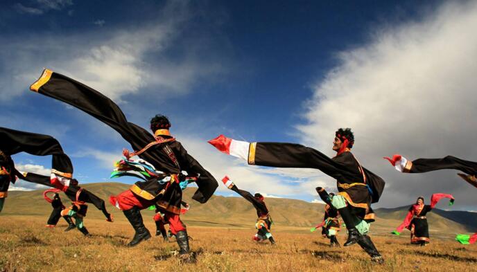 那曲锅庄--领略不一样的英姿飒爽