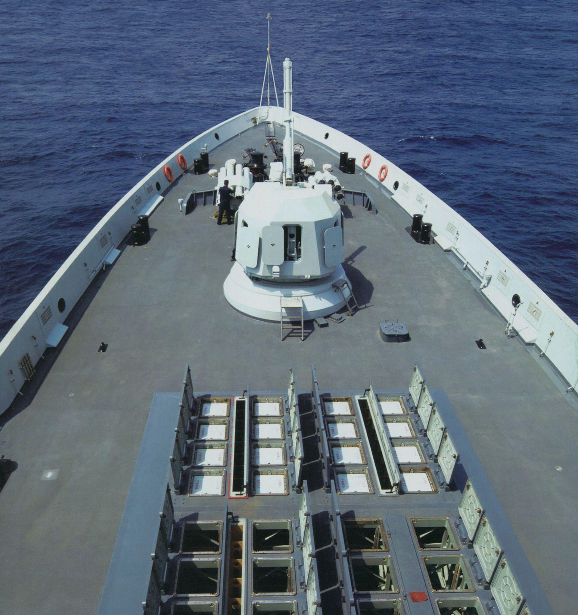 温州舰升级完成, 两艘054成"056领队", 为何不装垂发和红旗16?