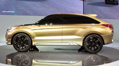 融合超现代梦幻元素 本田concept d概念车