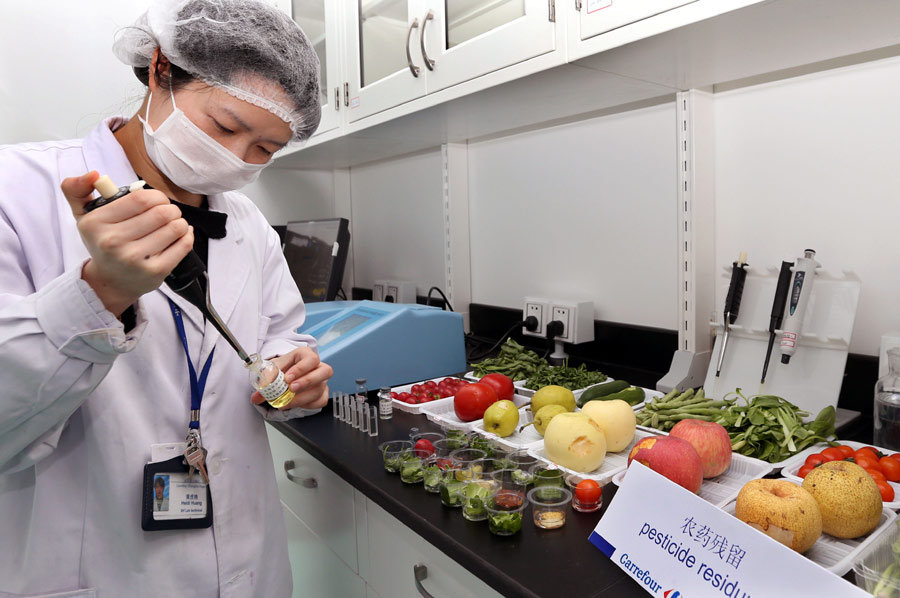 渭南食品检测中心建成投用, 全环节一站式检测