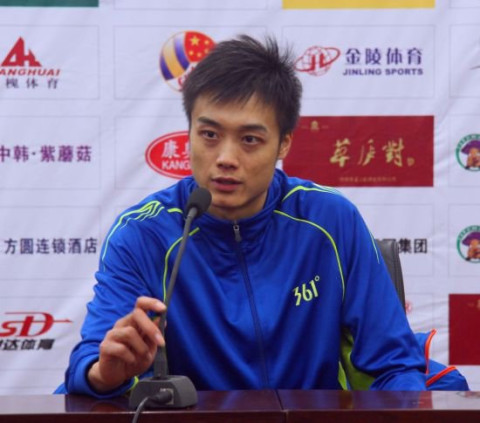 河南天冠男排队长焦帅:首先感谢各位关注中国排球联赛,谢谢大家的支持