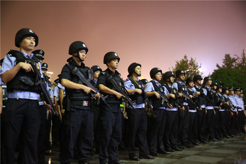 确保社会政治稳定 温江警方开展治安集中清查整治