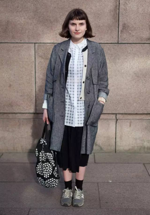 75度灰/大衣 外套