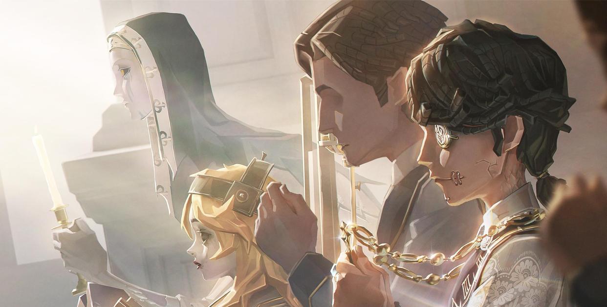 第五人格: 作曲家限定金皮猎龙者出炉, 音叉变长剑, 充满邪恶感