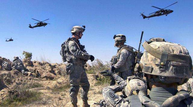 美国一个集团军规模到底有多大? 装备漫山遍野, 根本数不清